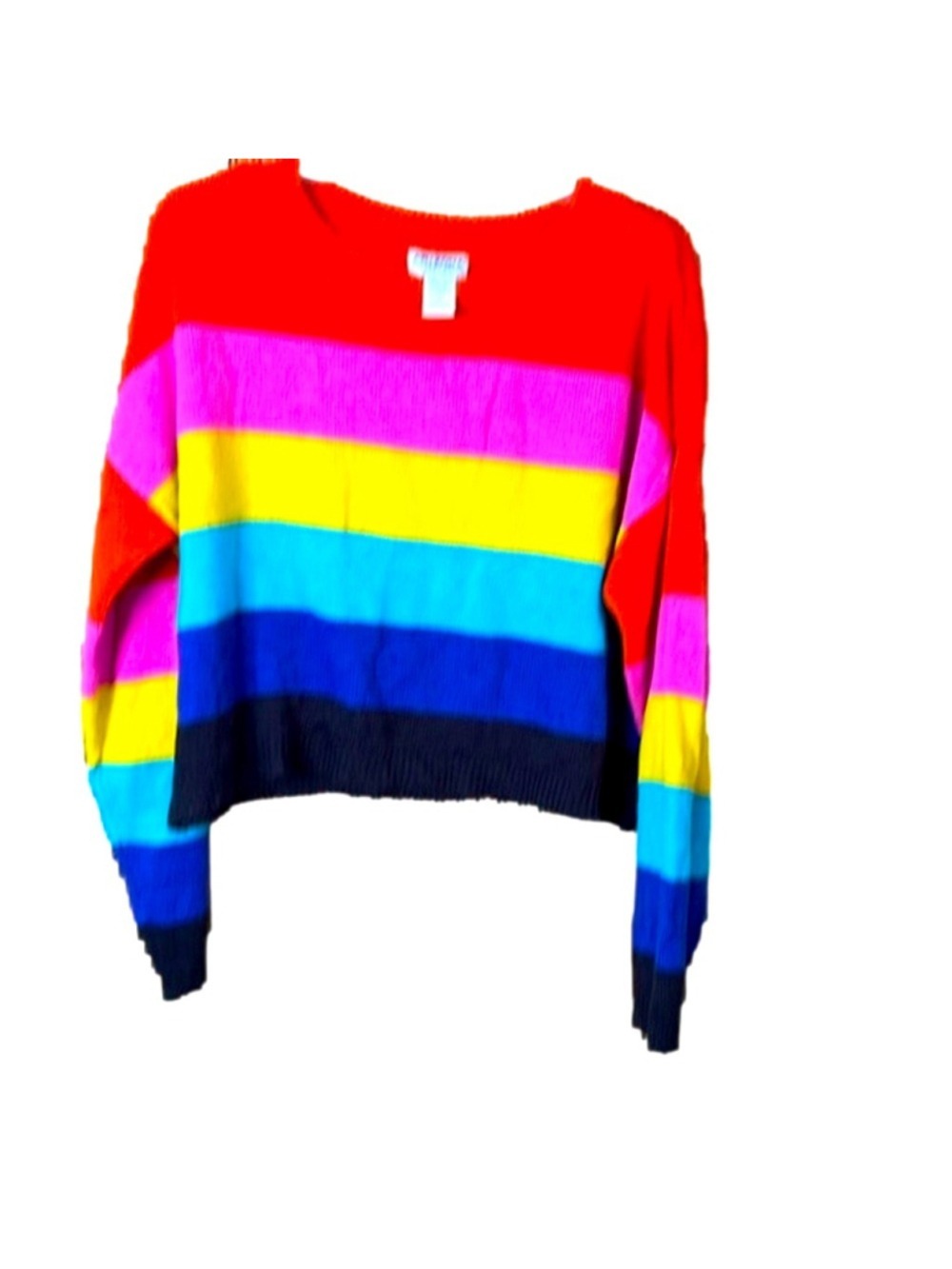 Arizona Jean Co Sweater, Size XL, PTP 26”, L 26” Approximately, bright colors